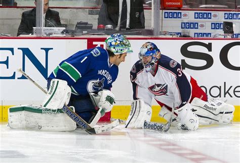 vancouver canucks goalie stats