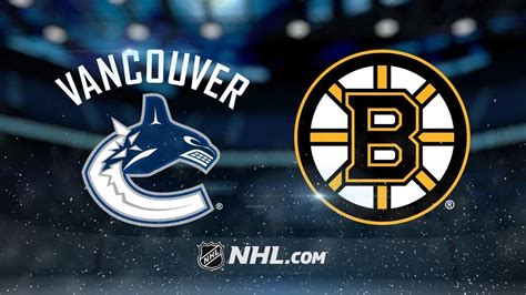 vancouver canucks vs boston bruins tickets