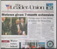 vandalia leader union newspaper