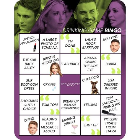 Party Like the Vanderpump Rules Cast: A Sip-and-Spill Drinking Game