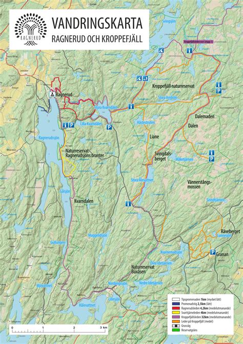 Vandringstips Ramsvikslandet Karta Karta