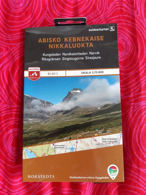Kebnekaise Karte / Hiking Nikkaluokta Kebnekaise » Kiruna Lappland