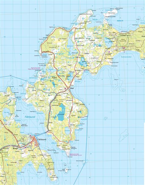 Vandringstips Ramsvikslandet Karta Karta