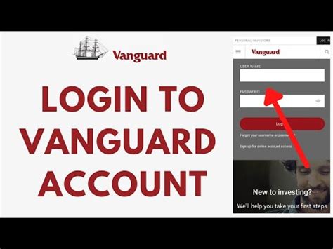 vanguard login personal investors