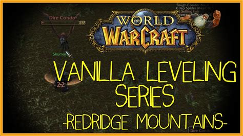 vanilla wow redridge mountains levels