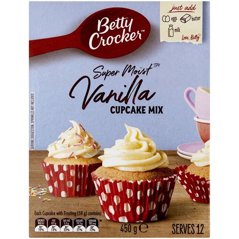 Vanilla Cupcake Box Mix