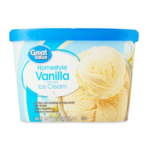 vanilla ice cream bucket