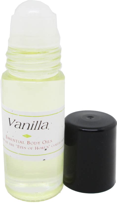 vanilla scented body oil