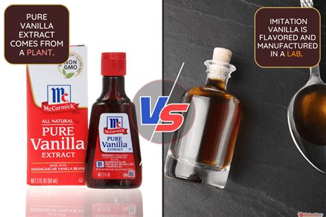 Vanilla Vs. Vanilla Extract