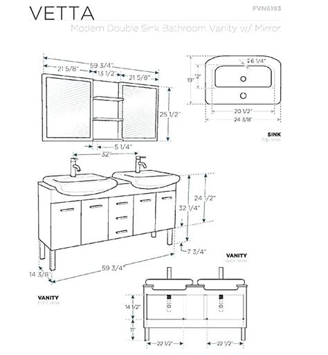 Vanity Drain Rough In Height