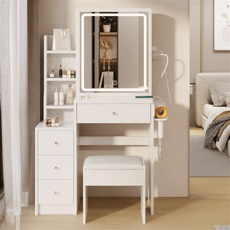 Vanity Nightstand For Makeup