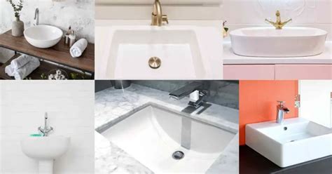Vanity Sink Types
