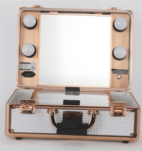 Vanity Suitcase With Lights