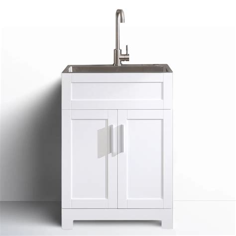 Vanity With Utility Sink