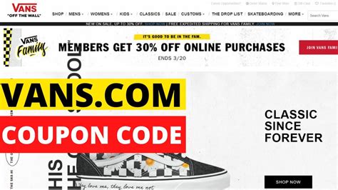 Shop Vans Smartly With These Coupon Codes!