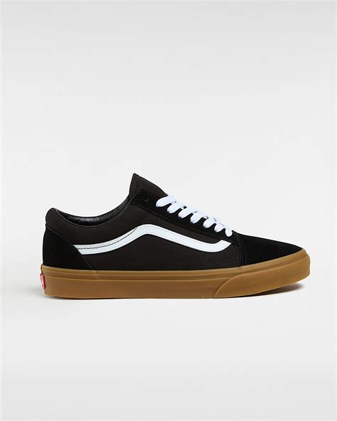 Vans Old Skool Platform Shoes women (black white) buy at skatedeluxe