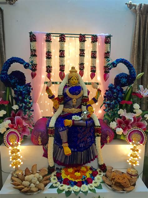 how to decorate kalash for varalakshmi pooja