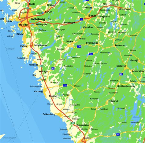 Varberg Karta Sverige Karta 2020