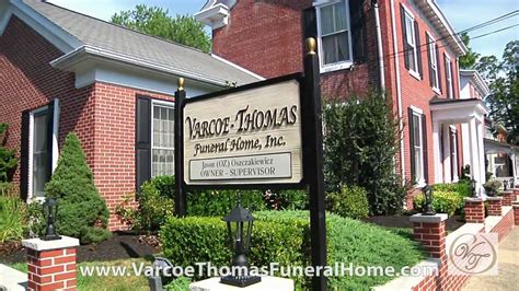 Varcoe Thomas Funeral Home Website Design