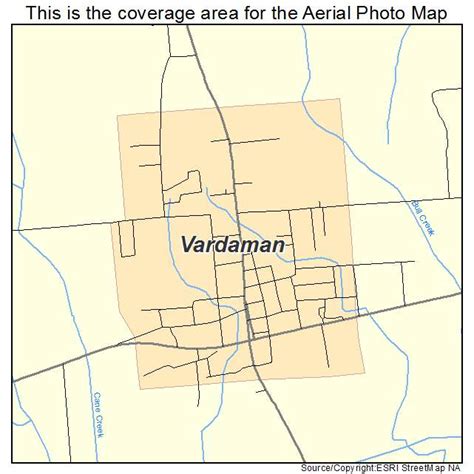 Vardaman Ms Map