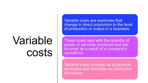Variable Cost Vary Directly In Proportion To Change In Mcq