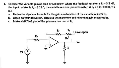 Variable Gain Resistor