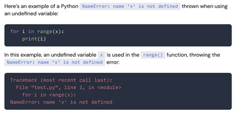 variable is not defined error python