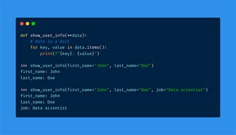 variable number of arguments in python function