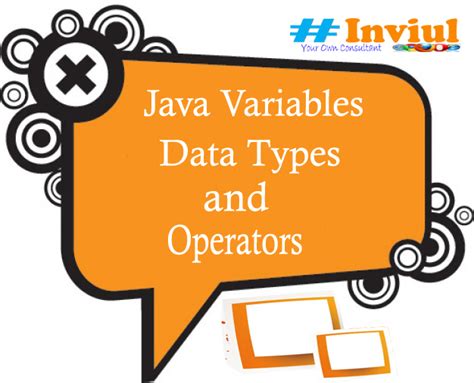 variables data types and operators in java
