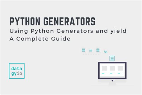 Variables In Generators Python