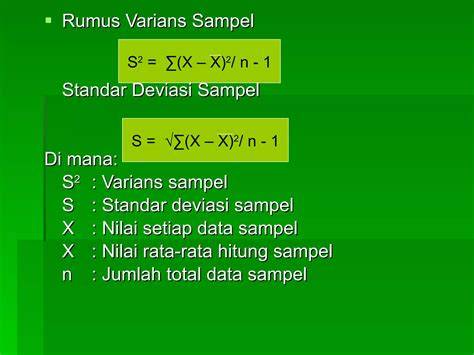 Varians Dasar