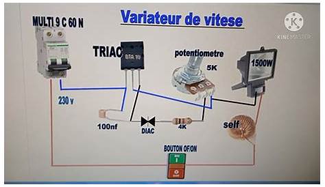 Variateur De Vitesse Schema Electrique 3. Shémas Fonctionnel Et Principe