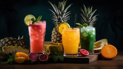 Variety of Drinks