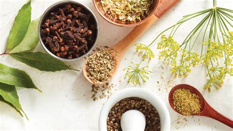 Variety of spices used in Tamil cuisine