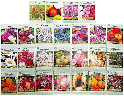 Variety Seed Packets