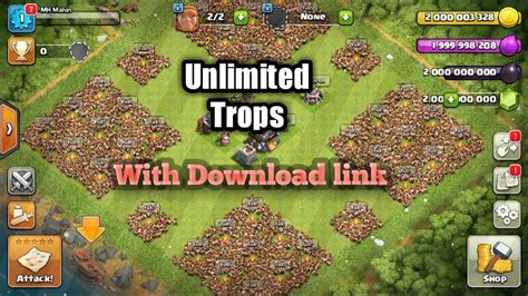various mods clash of clans