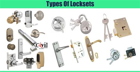 Various Types Of Locking Devices