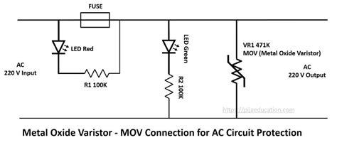 Varistor Symbol Circuit