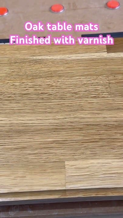 Varnish For Table Mats