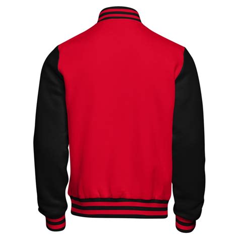 Varsity Jacket Black And Red