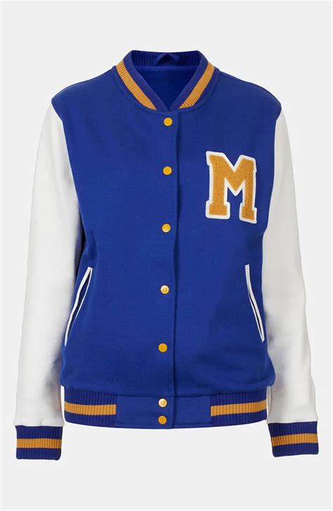 Varsity Jacket With Letter M