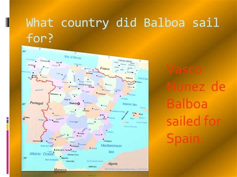 vasco balboa what country he sailed for