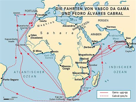 vasco da gama fahrten