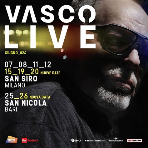 vasco live 2024 prezzi