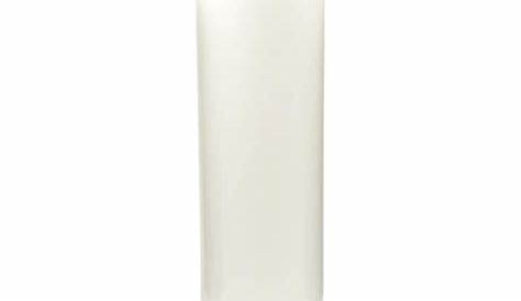 Vase tube Verre opaque blanc Hauteur 25cm Achat