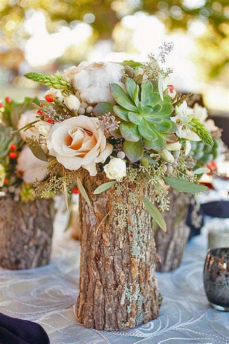 Vases Centerpieces Rustic