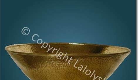 Vasque marocaine en cuivre 39cm à poser ou à encastrer