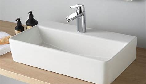 Vasque Rectangulaire Profonde 60 Cm En Solid Surface Lisa Sink