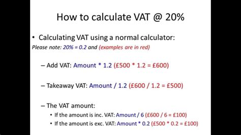 vat calculator from vat amount