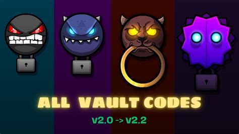 View Geometry Dash The Vault Codes Background Ugot